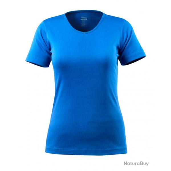 T-shirt mod�le femme, encolure en V MASCOT� NICE 51584-967 2XL Cyan