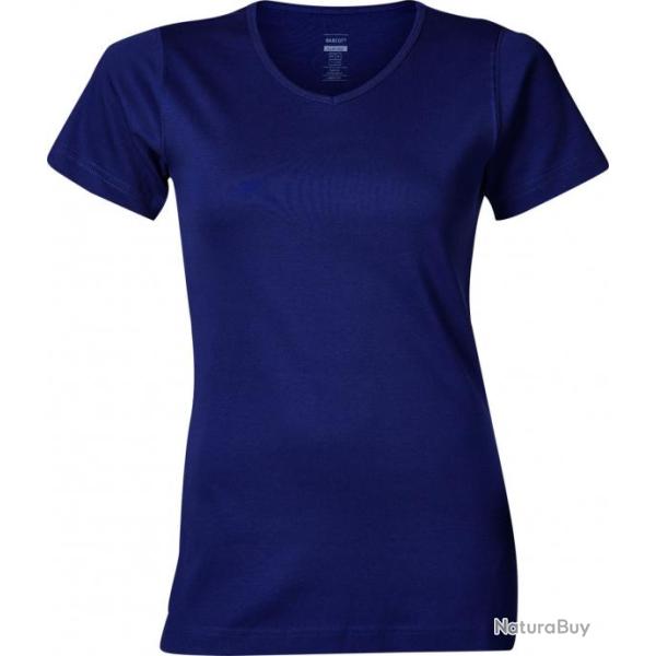 T-shirt mod�le femme, encolure en V MASCOT� NICE 51584-967 3XL Bleu marine