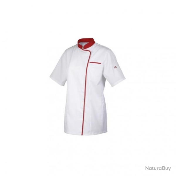 Veste de cuisine bicolore pour femme manches courtes ou longues Robur EXPRESSION MC/ML 2 / S Manches