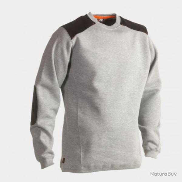 Sweat pour homme bicolore avec dos rallong� HEROCK Artemis Gris 3XL
