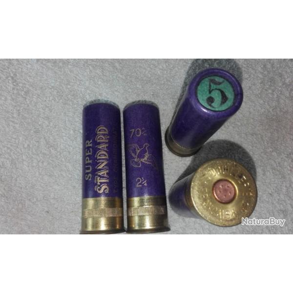 une magnifique cartouche de collection  douille en carton (STANDARD)