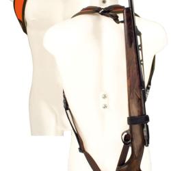 Niggeloh Bretelle Montagne ou Sac &agrave; Dos N&eacute;o Marron TITANI II