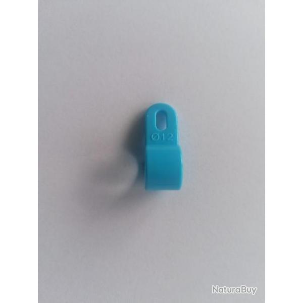 BAGUE D'ATTACHE PLASTIQUE � 9.5 MM COULEUR AU CHOIX