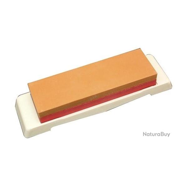 Pierre � aiguiser Kanetsune double face 1000 / 3000 sur socle