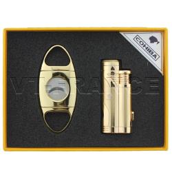 Kit COHIBA Briquet Coupe Cigare -Or 20260726000123