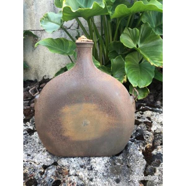 FRANCE 39-40 MAGINOT GOURDE Mle 35 FER BLANC �TAM� 1935 WW2 BIDON Dat�e 1938