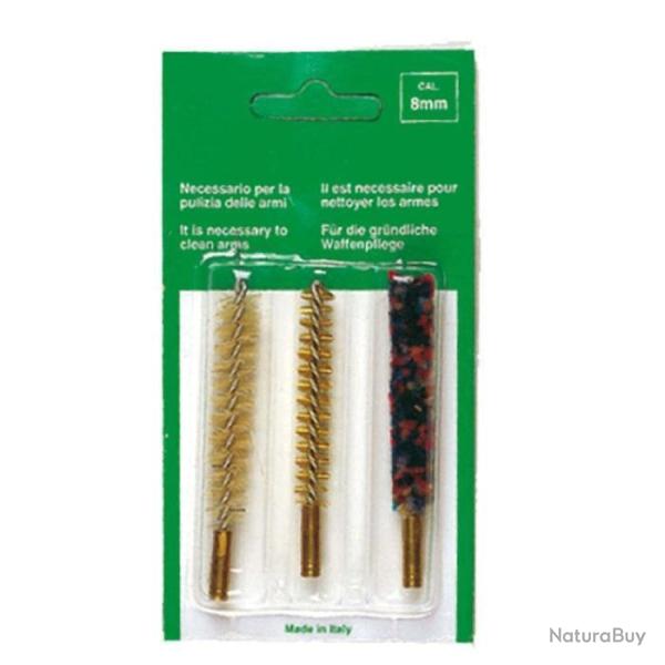 Pack 3 brosses Europarm pour armes � canon ray� - 8 mm