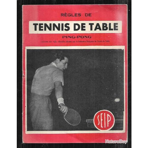 r�gles de tennis de table ping-pong