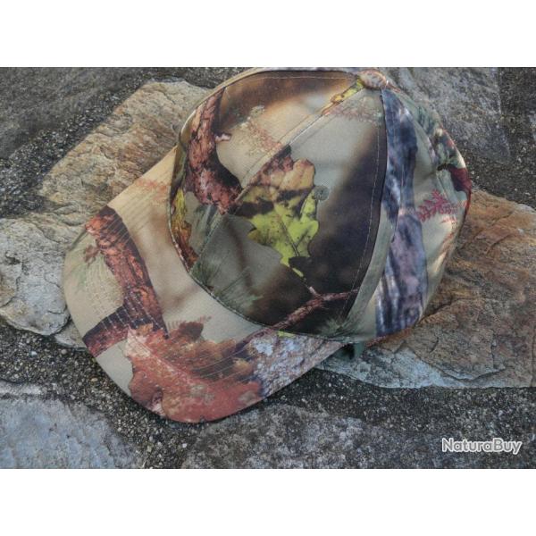 CASQUETTE  CAMOUFLAGE avec filet...