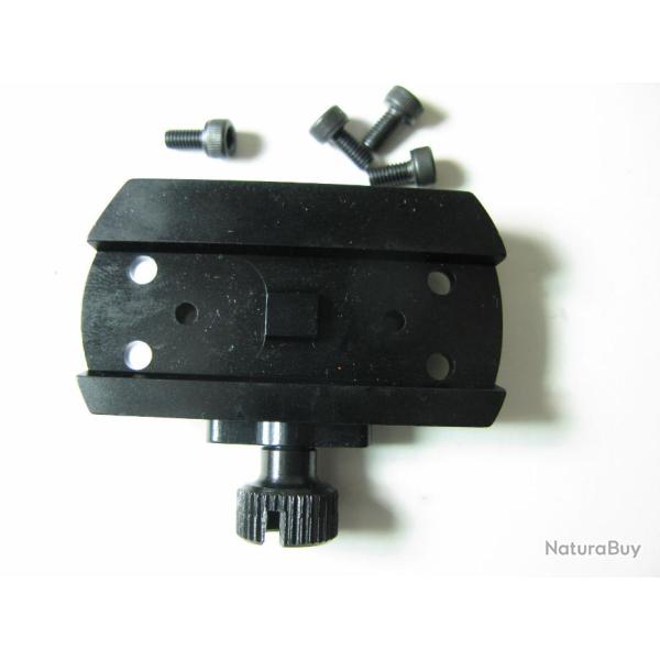 Montage Aimpoint Micro H1 et H2, T2 aussi pour rail de 11/12 mm