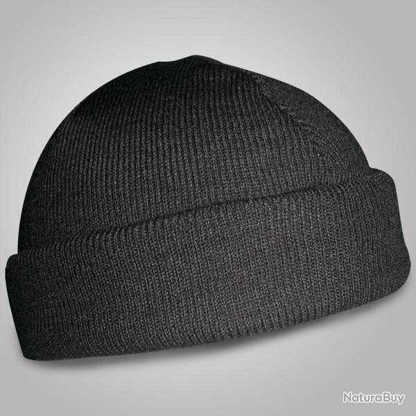Bonnet commando acrylique noir