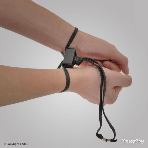 Menottes souples noir avec syst�me blocage