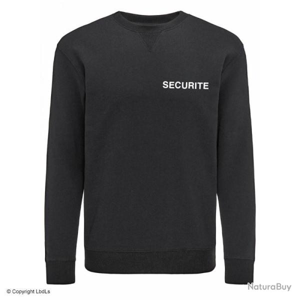 Sweat noir SECURITE