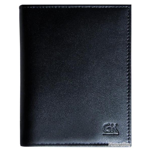 Porte carte 2 volets horizontal emplacement m�daille + nouvelle carte + Navigo