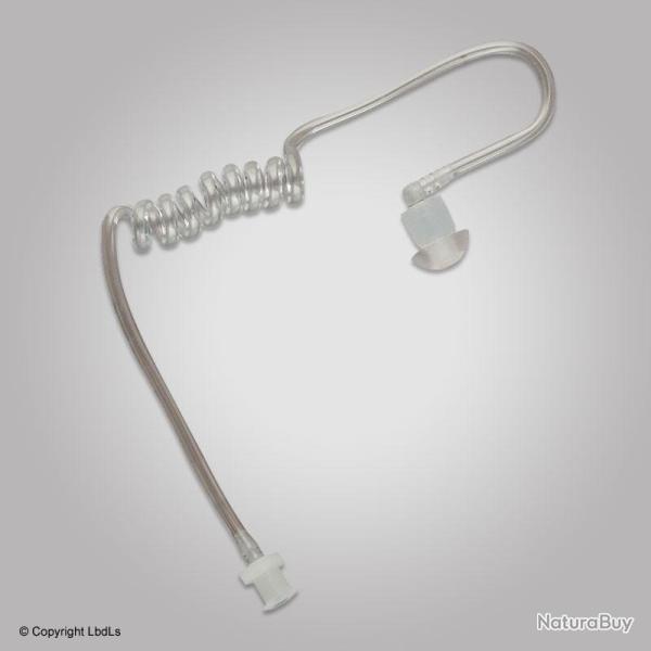Prolongateur d'oreillette transparent BESOUND 2 bouchons