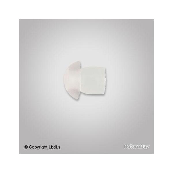 Bouchon transparent pour prolongateur d'oreillette