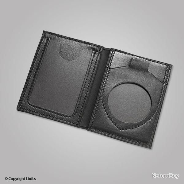Porte carte LBDLS ouverture horizontale emplacement m�daille + Navigo
