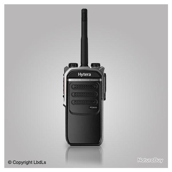 Poste Hytera PD605G 407-527 Mhz GPS, PTI, DMR Tier II IP67