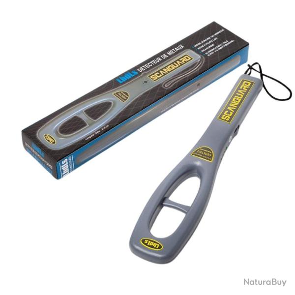 D�tecteur de m�taux portatif SCANGUARD