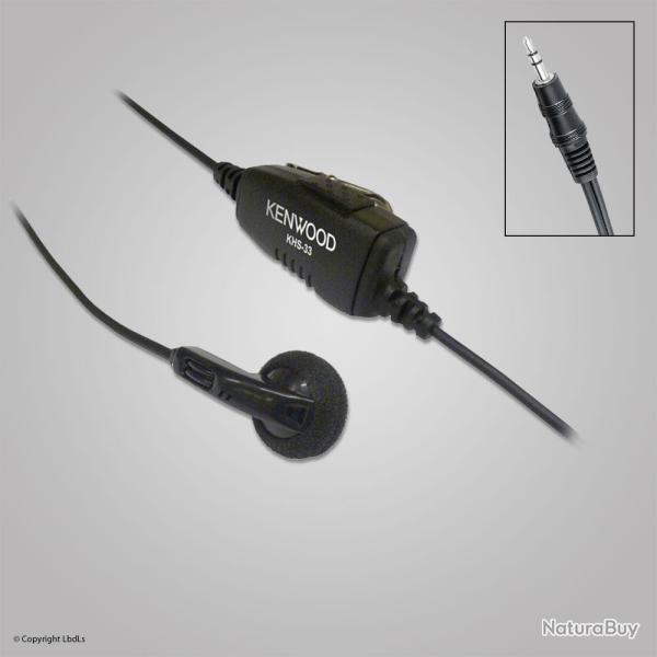 Micro oreillette KENWOOD pour PKT23 (KHS-33)
