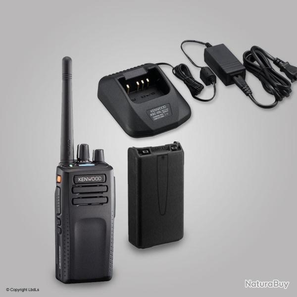Pack Kenwood NX3320E3 avec batterie (KNB55LM) chargeur (KSC25LSE) multi standard