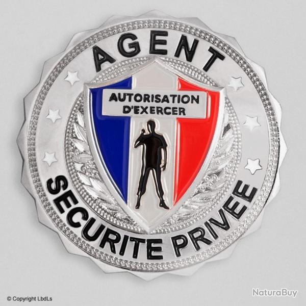 M�daille AGENT DE SECURITE PRIVEE