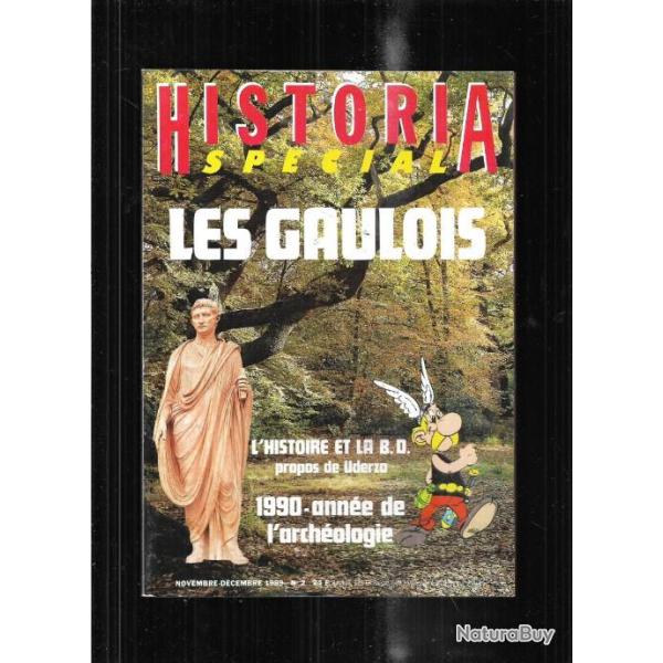 les gaulois l'histoire et la bd uderzo,   historia sp�cial n 2 novembre d�cembre 1989