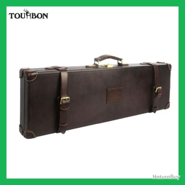 Tourbon �tui universel pour pistolet de chasse en cuir v�ritable avec serrure LIVRAISON GRATUITE