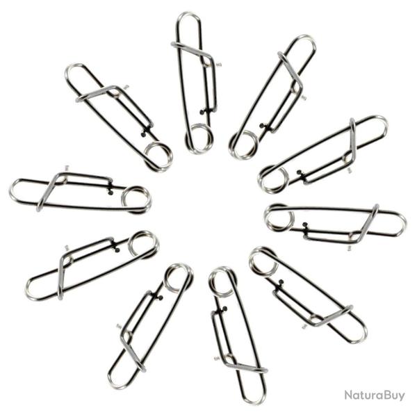 Pack 10 �pingle automatique petit mod�le en inox