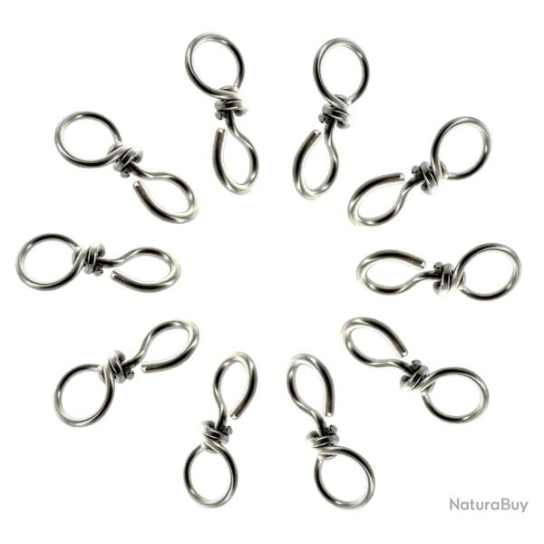 Pack 10 �merillons inox