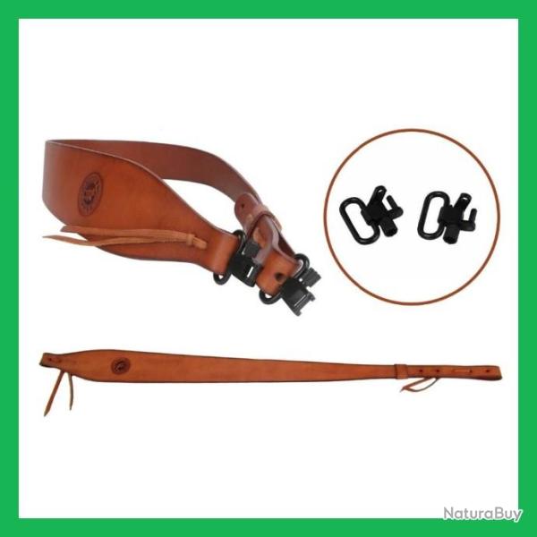 Tourbon ceinture avec pivots, sangle d'�paule  en cuir v�ritable LIVRAISON GRATUITE