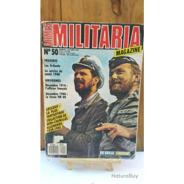 Militaria magazine n� 50 Octobre 1989