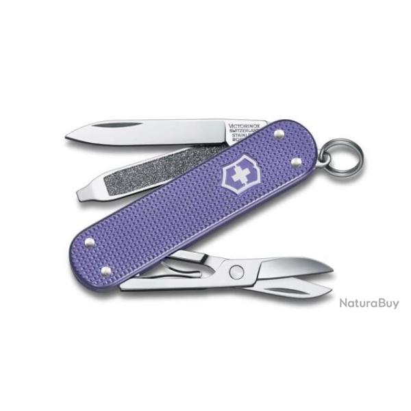 0.6221.223G Couteau suisse Victorinox Classic Alox electric lavender