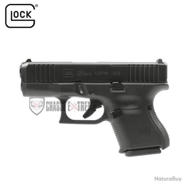 Pistolet GLOCK 26 Gen5 Fs Mos cal 9x19mm