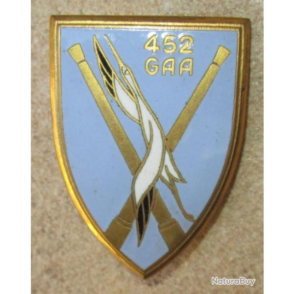 452� G.A.A, �mail, d�pos�, guilloch�, 1 pastille sans marque