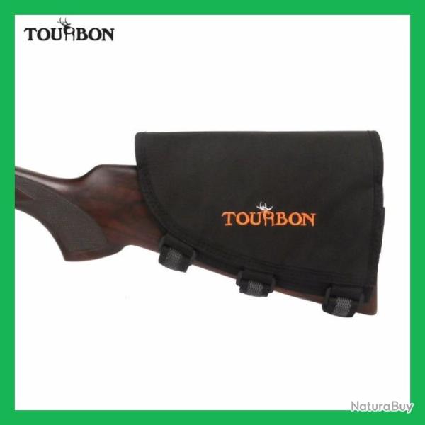 TOURBON support de joues avec 3 coussinets pour 10 cartouches LIVRAISON GRATUITE