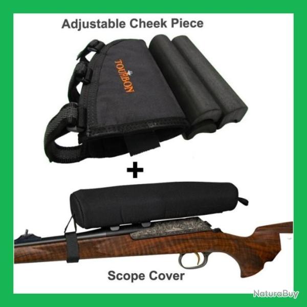 Tourbon repose-joues, tactique, n�opr�ne, lunette de vis�e, tir �tanche LIVRAISON GRATUITE