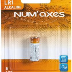 BLISTE DE 1 PILE NUM'AXES MOD. LR01 1,5V 940 MAH