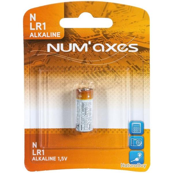 BLISTE DE 1 PILE NUM'AXES MOD. LR01 1,5V 940 MAH