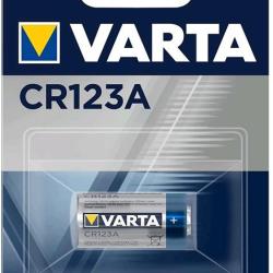 BLISTE DE 1 PILE VARTA MOD. CR123A 3V