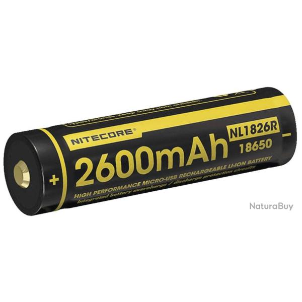 ACCU RECHARGEABLE USB NITECORE