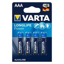 PILE VARTA LONGLIFE POWER AAA/LR03 X4