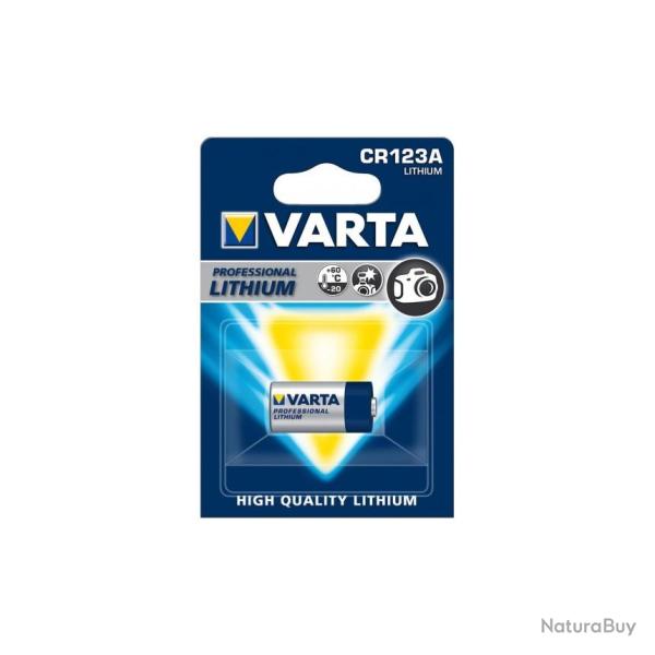 PILE VARTA CR123 3V LITHIUM X1