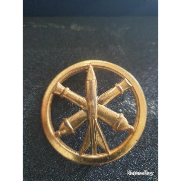 INSIGNE DE BERET ARTILLERIE