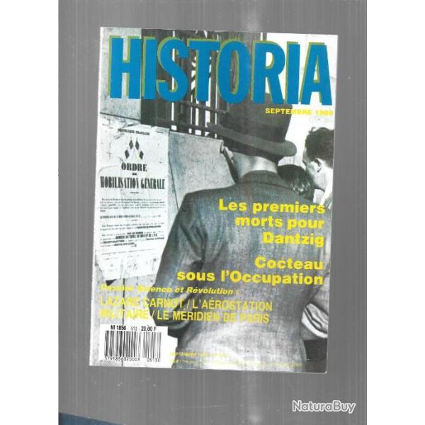 a�rostation militaire , cocteau sous l'occupation, les �pid�mies ,  historia n�513 septembre 1989