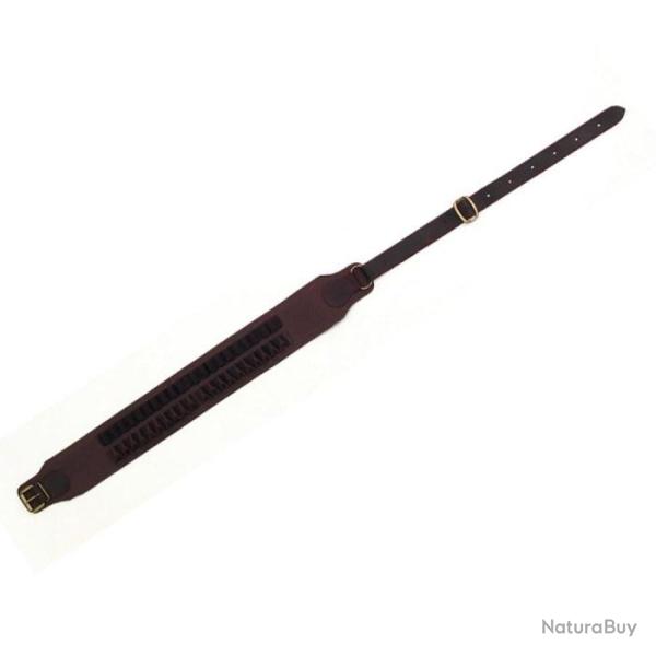 Cartouchi�re Colombi Sports Grande chasse cuir vieilli - 20 balles