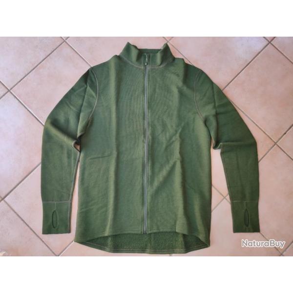 Veste chaude laine ullfrote 400gr / neuve / arm�e l�gion / effet climat froid