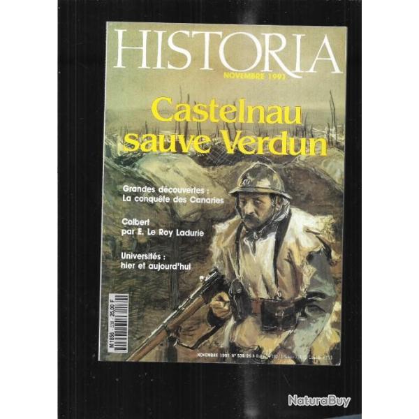 castelnau sauve verdun, colbert 1661, marguerite audoux, jean tulard historia 539 novembre 1991