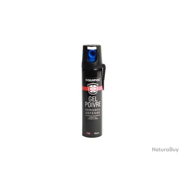 AEROSOL DE DEFENSE - GEL POIVRE - 75ML - EQUIPOL