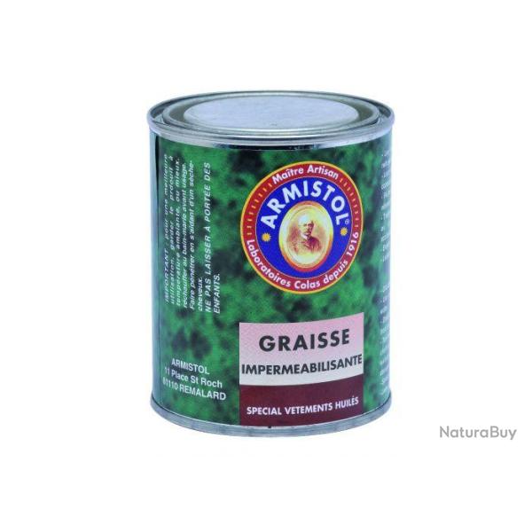 Bo�te de graisse imperm�abilisante Armistol pour tissu huil� 100ml